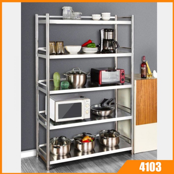 Kệ Để Đồ Nhà Bếp chính hãng VANDO Kệ Để Nồi Cơm Điện, Lò Vi Sóng, Lò Nướng, Gia Vị 4108