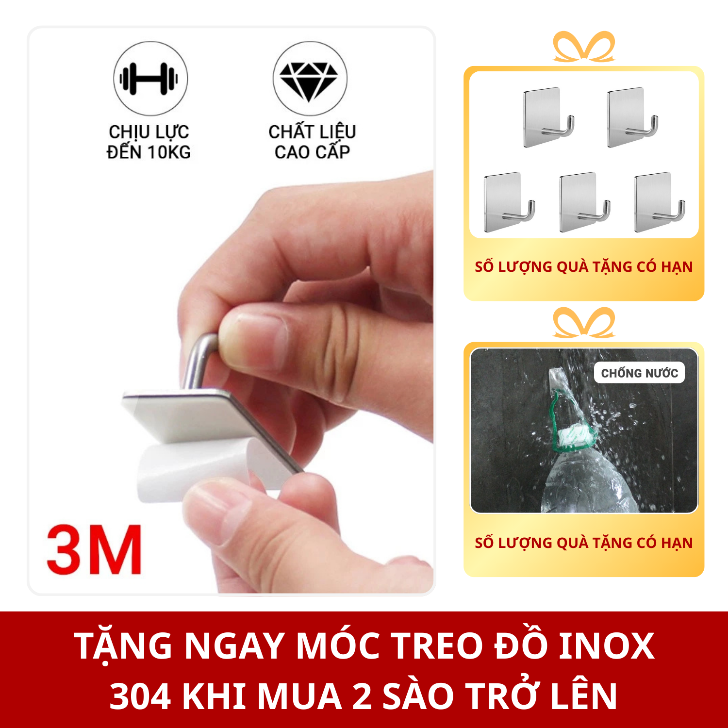 Giá phơi Inox 304 cao cấp Vando
