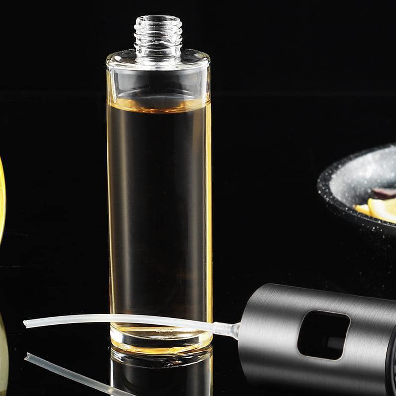 Bình Xịt Dầu Đa Năng VANDO Chất Liệu Thủy Tinh Bọc Inox 304 Cao Cấp Bình 100ml