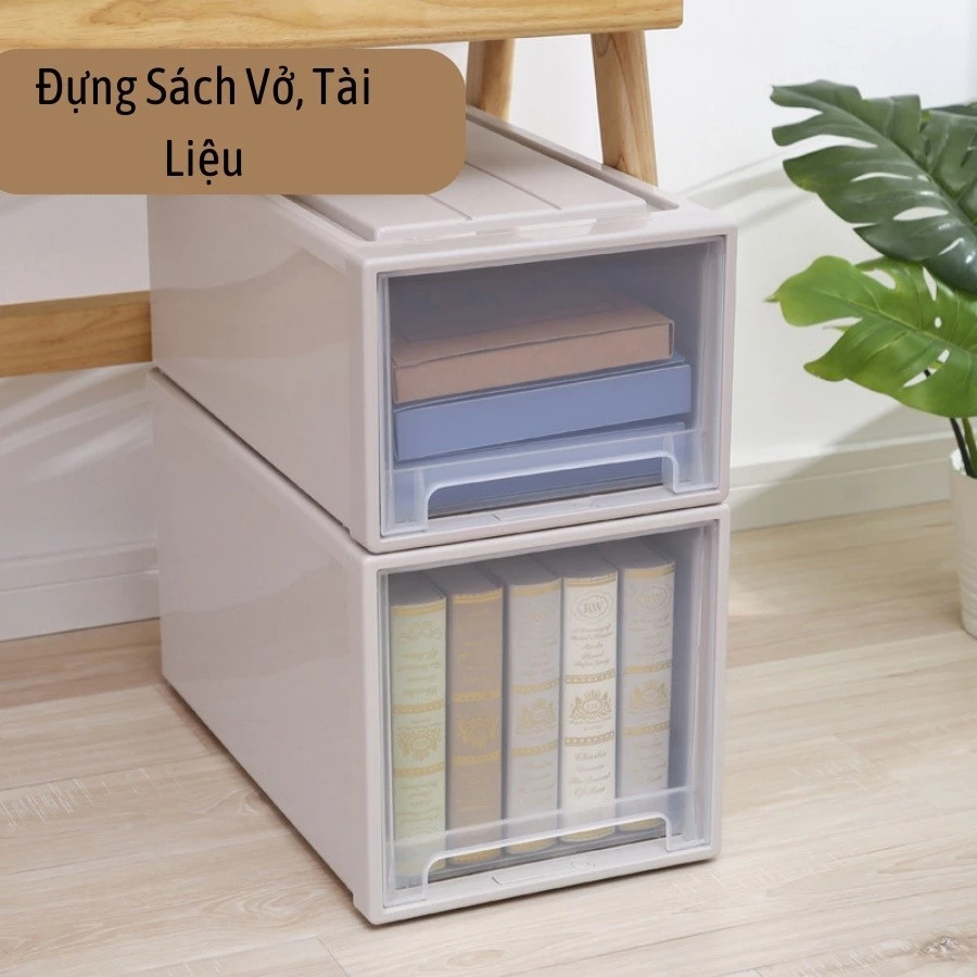 Hộp Ngăn Kéo Nguyên Sinh Đa Năng Vando – Rộng, Bền, Khóa Chắc, Kéo Mượt
