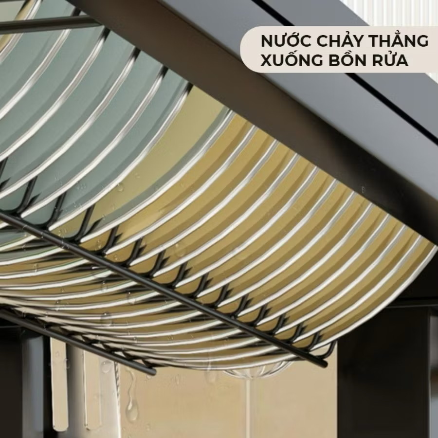 Kệ Bát Nắp Đậy VANDO – Chống Bụi, Chống Mốc