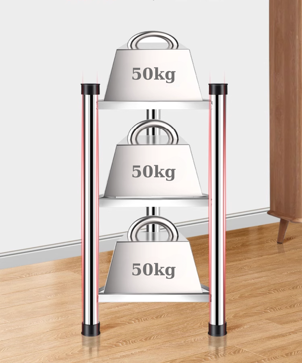 Kệ Thớt Chặt Thái Nhà bếp Inox 304 Vando – Chặt Gà Cá Chắc Tay