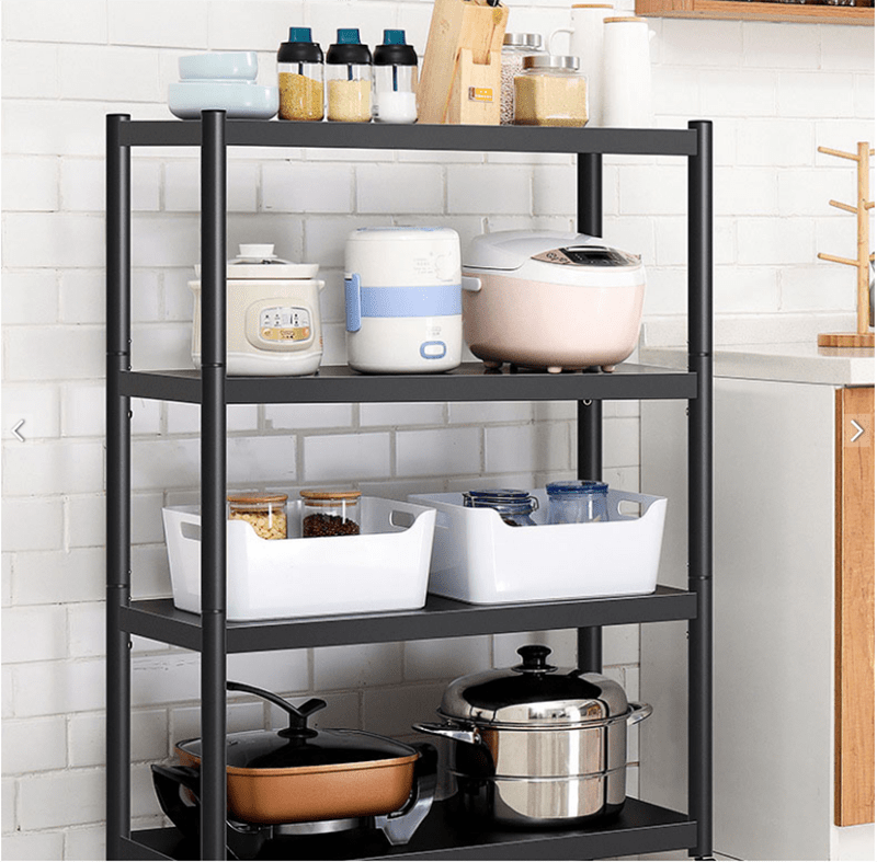Kệ để đồ Đa Năng Thép Carbon Sơn đen tĩnh điện chính hàng Vando - Kệ Nhà Bếp 4215