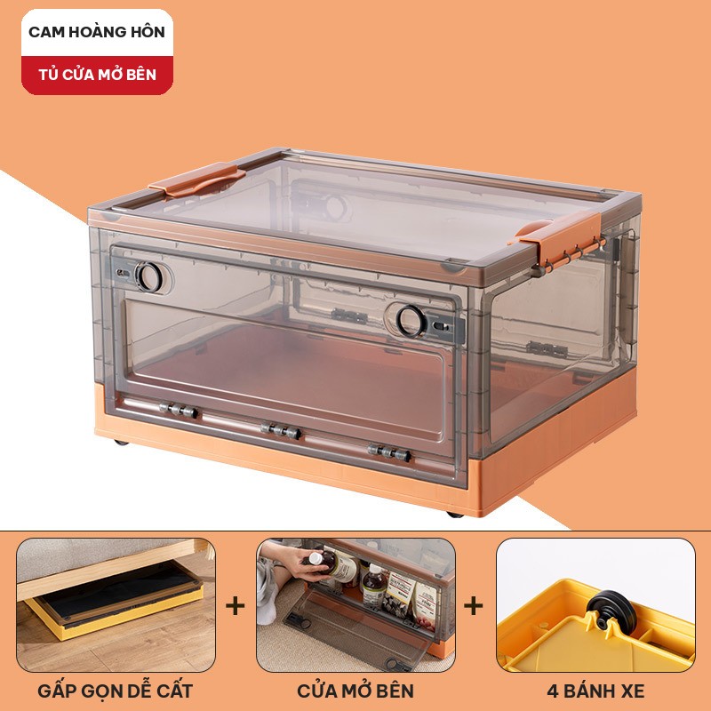 Tủ hộp gấp gọn nhiều cửa Vando