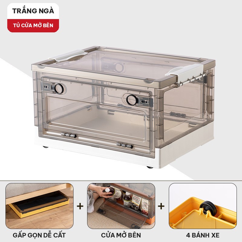 Tủ hộp gấp gọn nhiều cửa Vando
