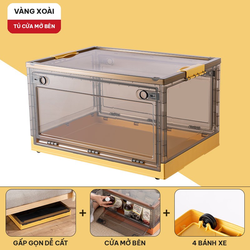 Tủ hộp gấp gọn nhiều cửa Vando