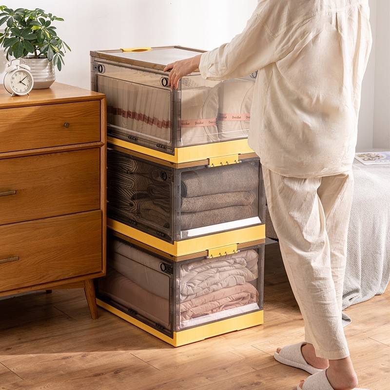Hộp đựng đồ đa năng gấp gọn phong cách Hàn Quốc