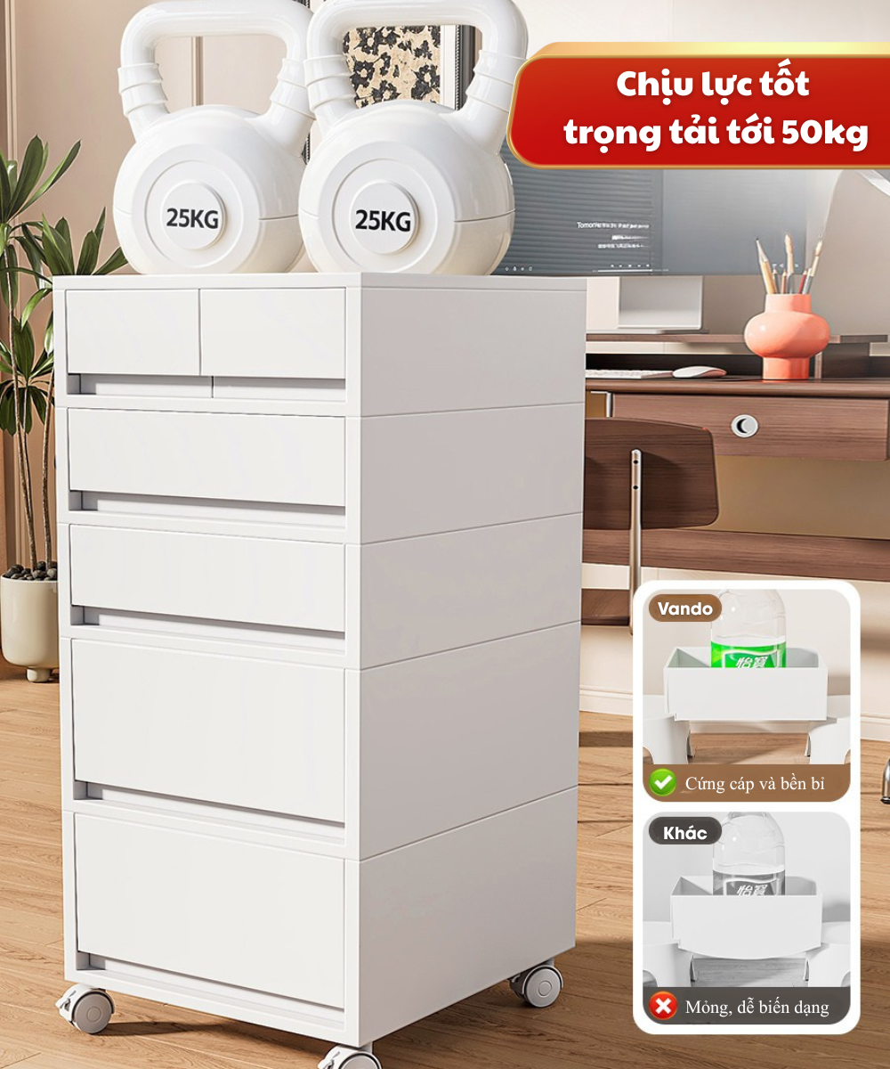 Tủ Ngăn Kéo Đa Năng Nguyên Khối – Gọn Gàng Chuẩn Phong Cách Hiện Đại