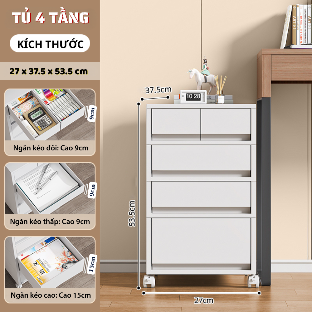 Tủ Ngăn Kéo Đa Năng Nguyên Khối – Gọn Gàng Chuẩn Phong Cách Hiện Đại